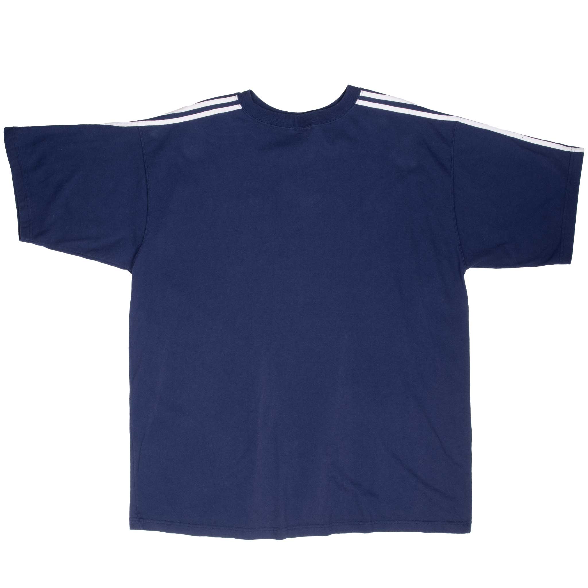 Vintage Adidas 1990S Navy Blue Tee Shirt Size XL