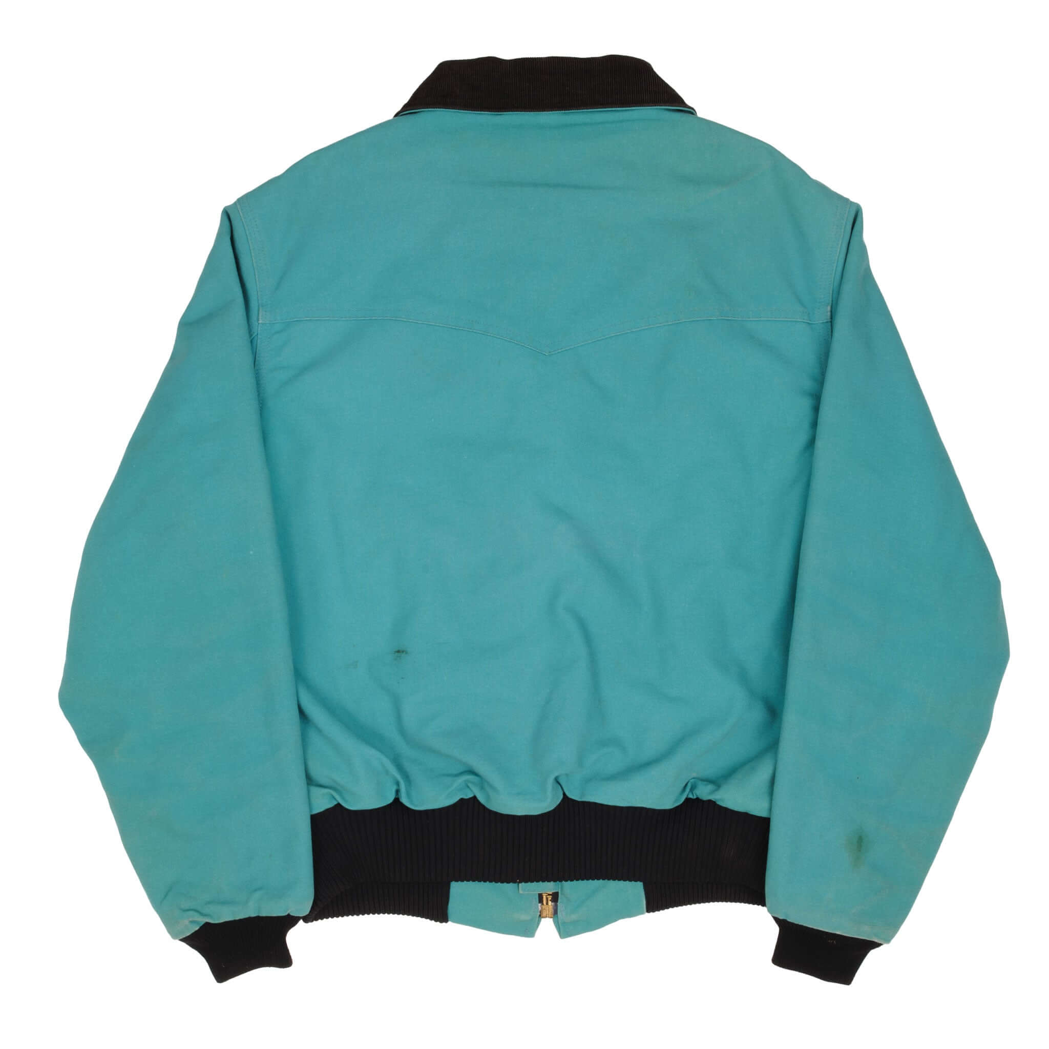 Vintage Carhartt Blue Sante Fe Western Jacket Size XL JQ444 Made In Usa