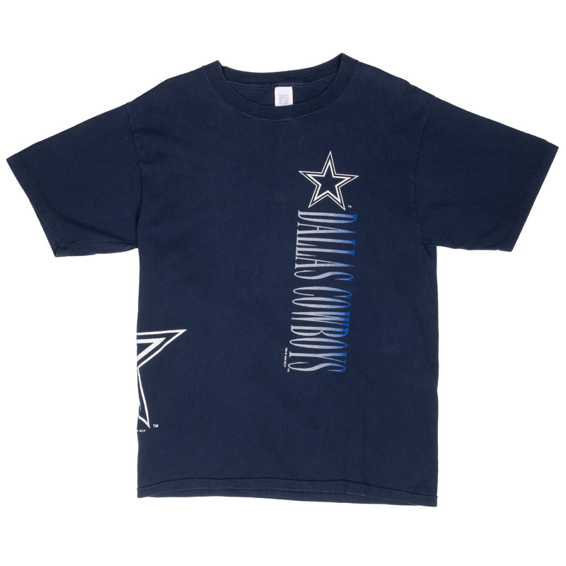 Vintage Nfl Dallas Cowboys 1994 Blue Tee Shirt Size Large