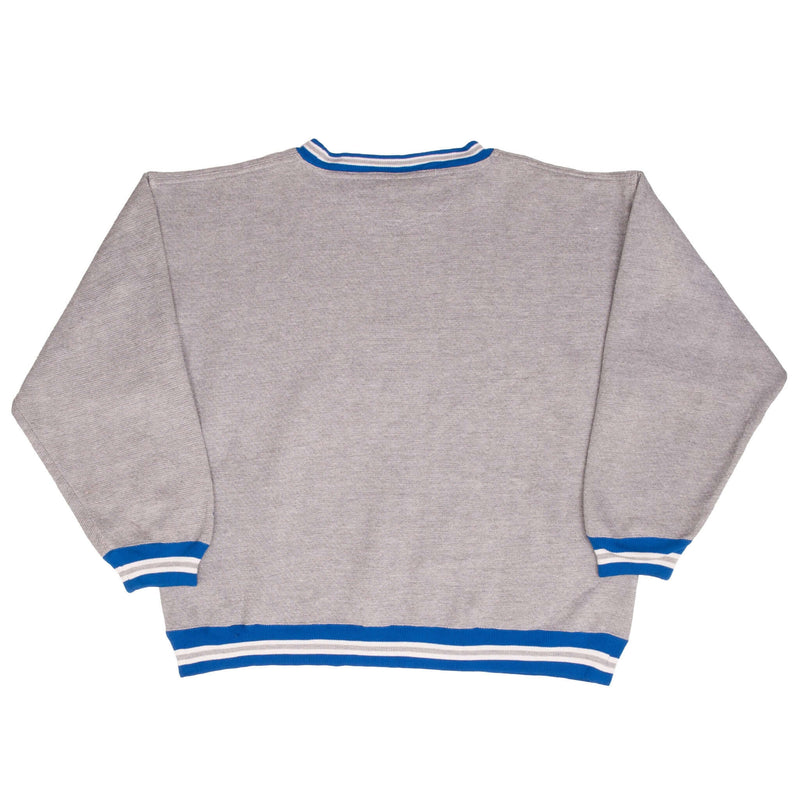 Vintage Byu Brigham Young University Cougars Embroidered Sweatshirt 1990S Size XL