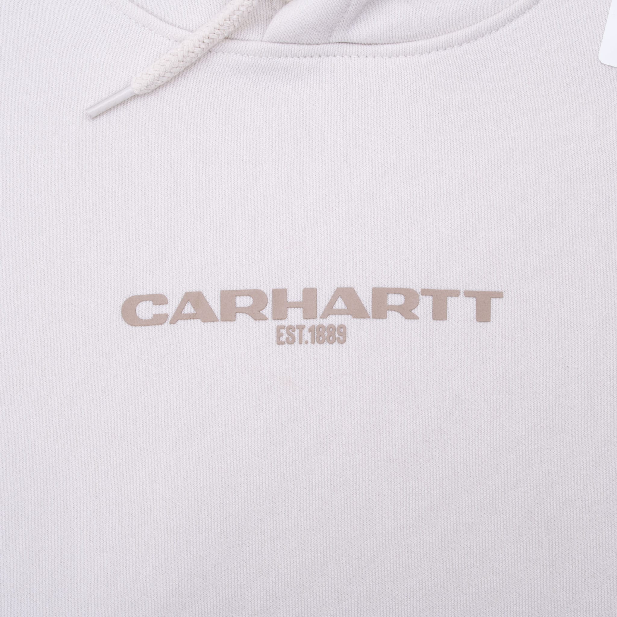 Vintage Carhartt White Hoodie Sweatshirt 2000S Size XL Deadstock