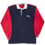 Vintage Nautica Red and Blue Rugby Polo Shirt 1990S Size Medium