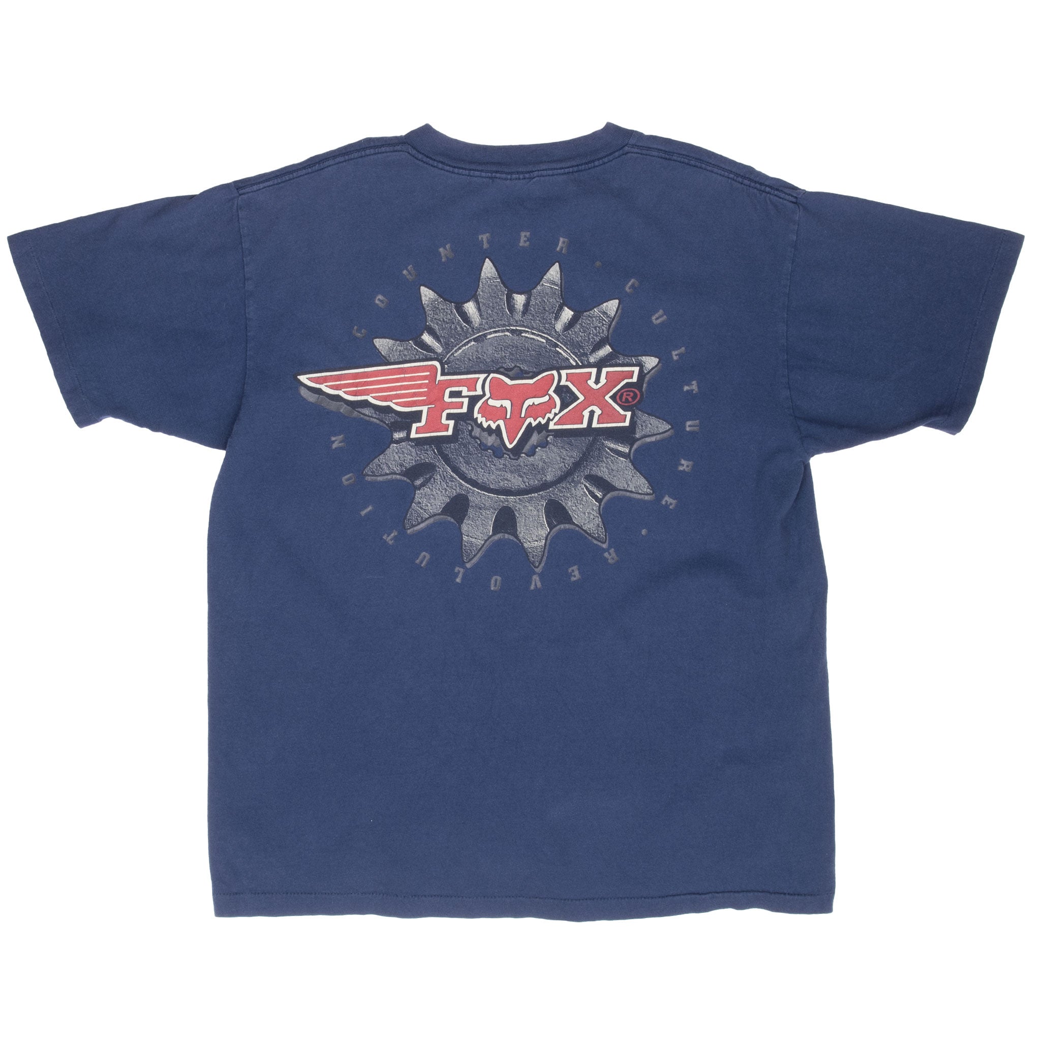 VINTAGE FOX MX MOTOCROSS RACING 1990S TEE SHIRT LARGE MADE USA