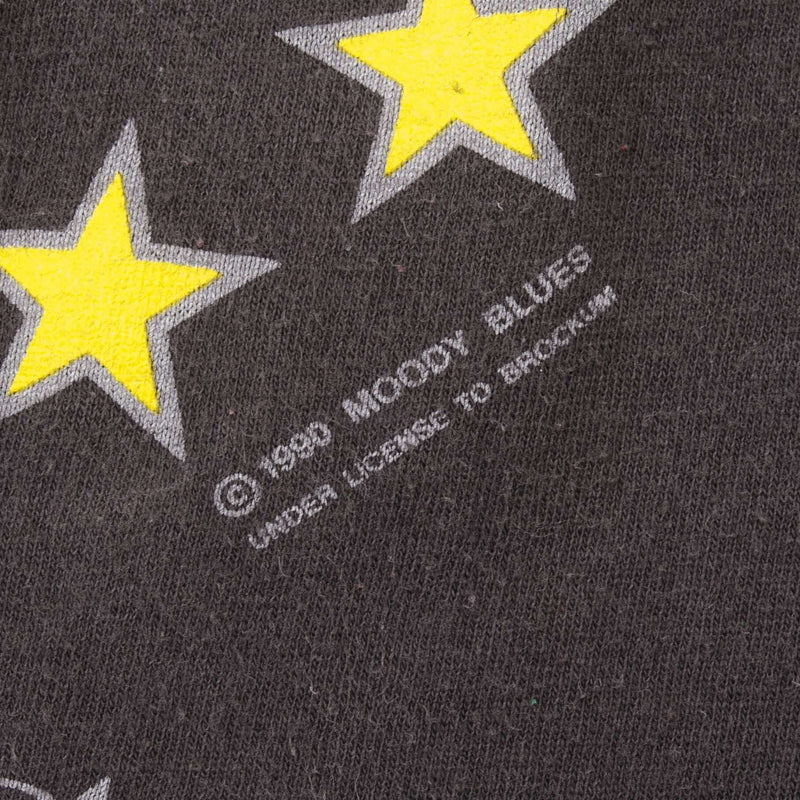 Vintage The Moody Blues 1990 Tee Shirt Size Large Made In USA With Single Stitch Sleeves