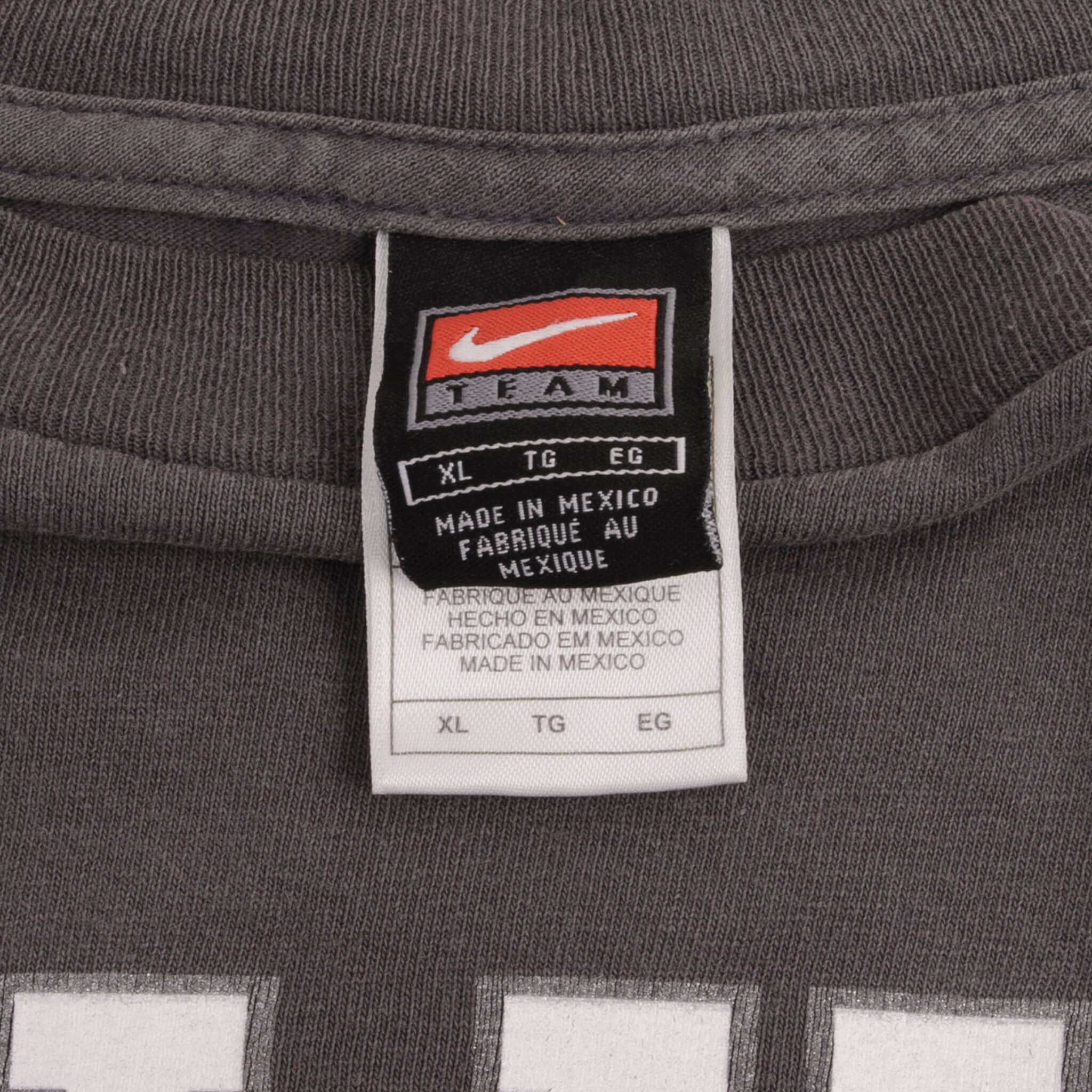 Vintage Nike Center Swoosh Ncaa Duke University Sleeve Tee Shirt 1990S Size XL