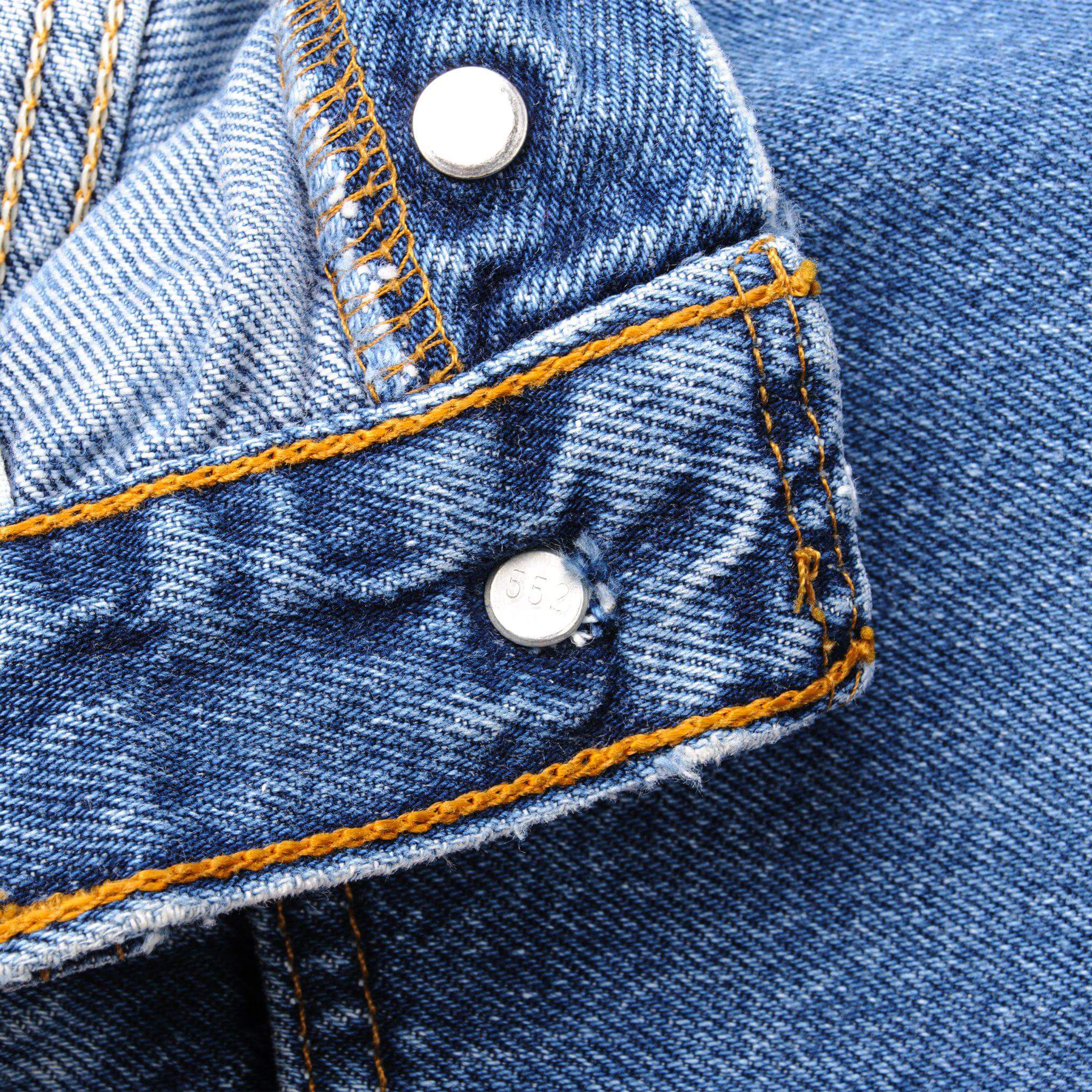 VINTAGE LEVIS 501 JEANS 1990'S INDIGO WOMAN SIZE W25 L30 MADE IN USA