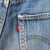VINTAGE BIG E LEVIS 501 SHORT JEANS INDIGO BEFORE 1971 SIZE W26 WITH SELVEDGE MADE IN USA