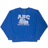 Vintage Nike Ncaa Allan Hancock College Ahc Bulldogs Blue Sweatshirt 2000S Size XL