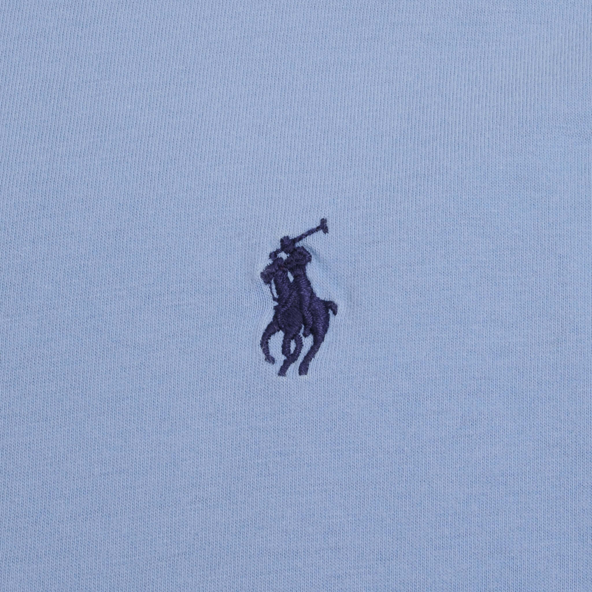 Vintage Polo Ralph Lauren Classic Blue Tee Shirt 1990S Size 2XL