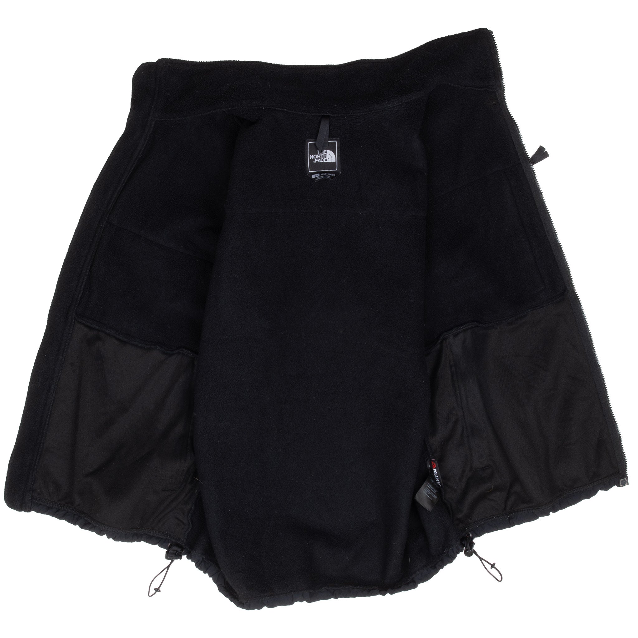 VINTAGE THE NORTH FACE DENALI BLACK FLEECE VEST JACKET LARGE