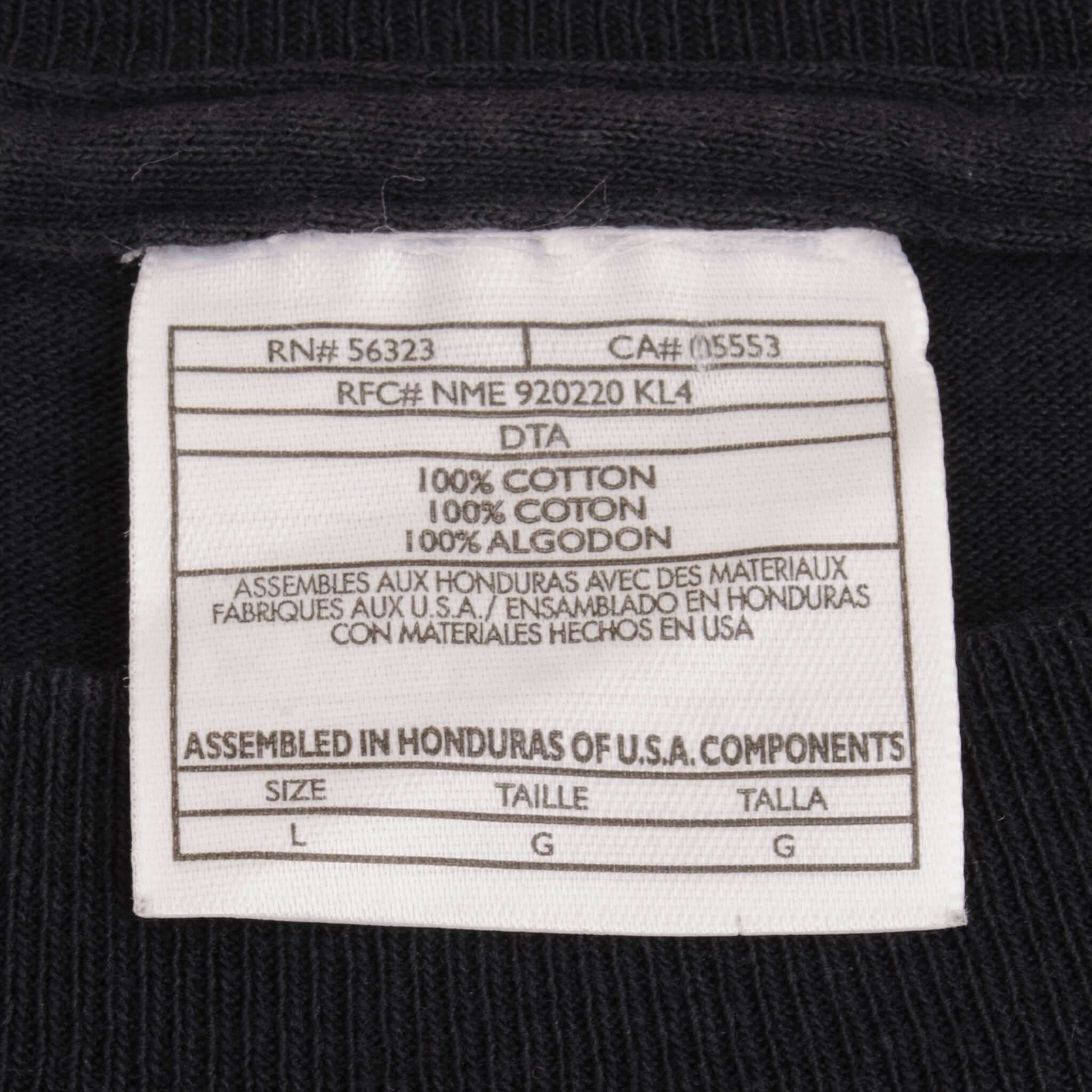 Vintage Ozzfest Ozzy Osbourne Black Sabbath Marilyn Monson 1997 Tee Shirt Size Large