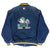 Vintage Ncaa Notre Dame Fighting Irish Starter Denim Varsity Jacket 1990S Size XL