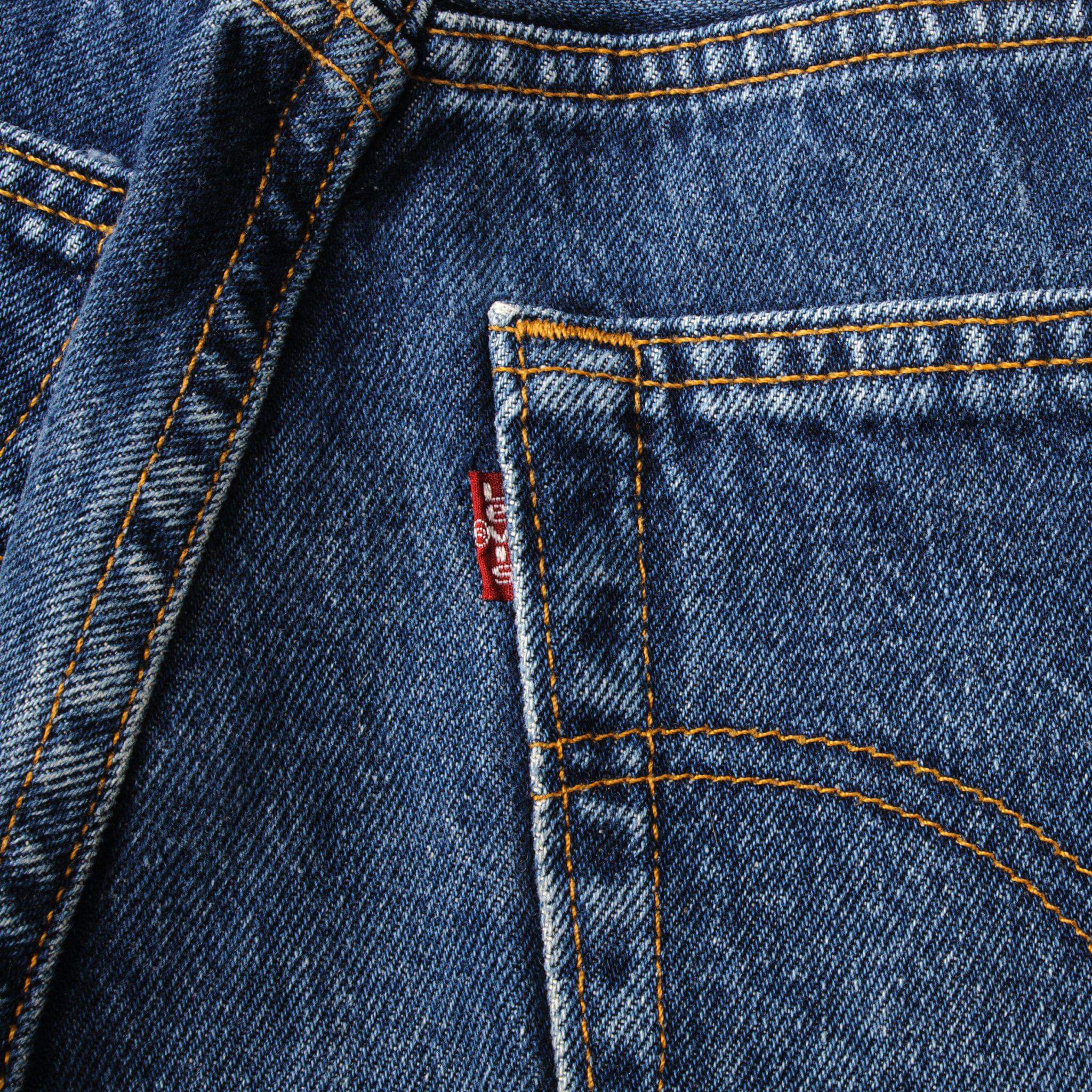 VINTAGE LEVIS 501 JEANS INDIGO 1990S WOMAN SIZE W26 L28 MADE IN USA