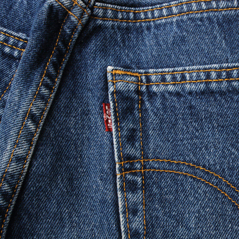 VINTAGE LEVIS 501 JEANS INDIGO 1990S WOMAN SIZE W26 L28 MADE IN USA
