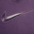 Vintage Nike Big Swoosh Purple Tee Shirt Late 1990S Size XL Made In USA