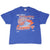 Vintage Blue NBA New York Eastern Conference Champions 1994 Tee Shirt Size XLarge With Single Stitch Sleeves. Made In USA.