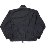 Vintage Nike Classic Swoosh Black Windbreaker Jacket 1990S Size Large