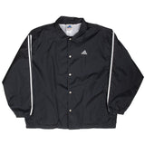 Vintage Adidas Black Windbreaker Jacket 1990S Size XL