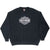 Vintage Harley Davidson Black Embroidered Sweatshirt 2000S Size 2XL