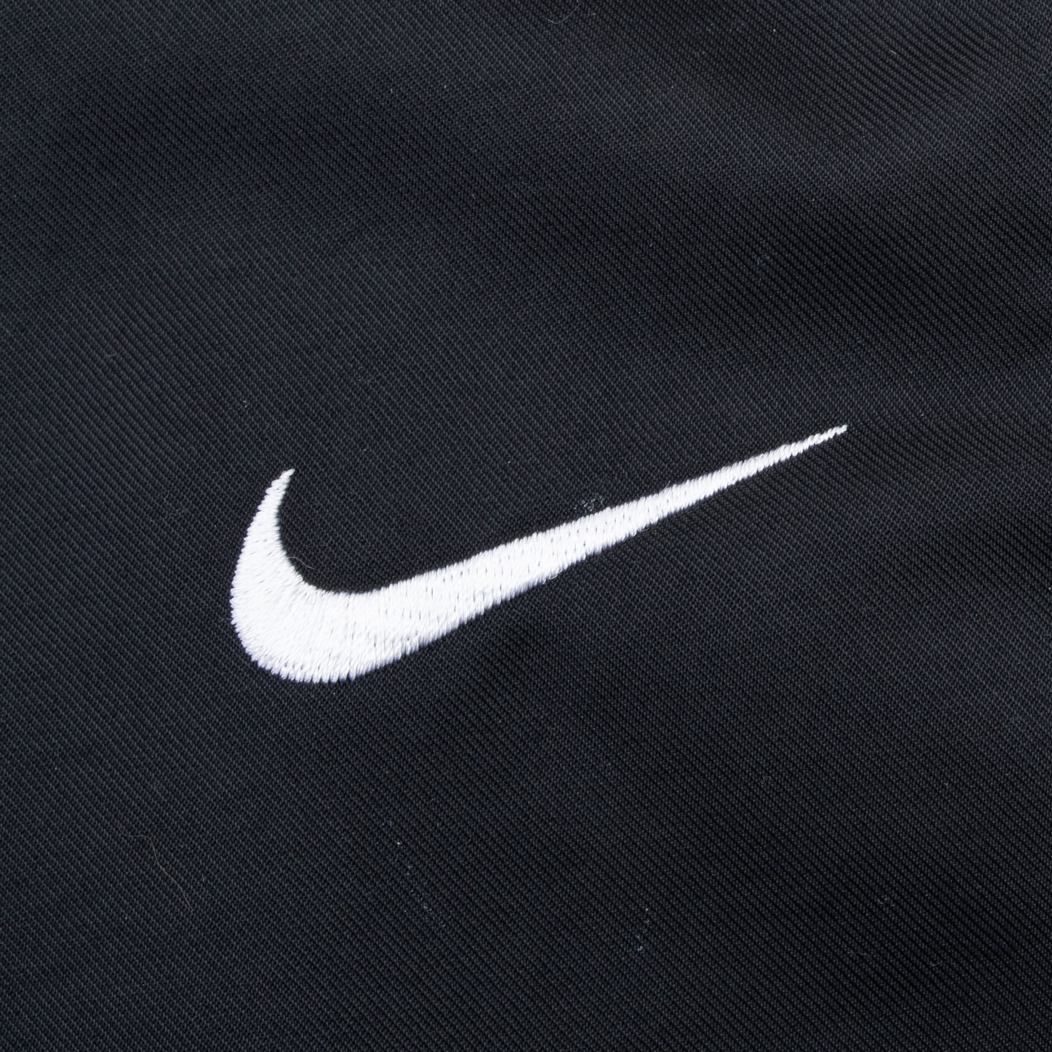 Vintage Nike Classic Swoosh Black Track Pants 2000S Size Medium