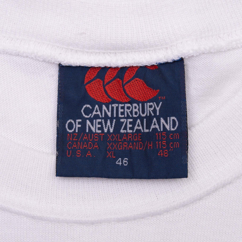 Vintage New Zealand All Blacks Rugby World Champions 1990S Tee Shirt Size XL Made In New Zealand With Single Stitch Sleeves