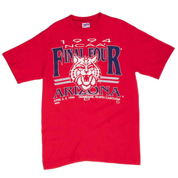 Vintage Ncaa Arizona Wildcats Final Four 1994 Tee Shirt Size Medium Made In Usa
