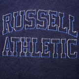 Vintage Russell Athletic Spellout Sweatshirt 1990S Size Medium Made In USA
