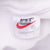 Vintage Nike Long Sleeve Turtle Neck White Tee Shirt 1990S Size XL Made In Usa