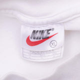 Vintage Nike Long Sleeve Turtle Neck White Tee Shirt 1990S Size XL Made In Usa
