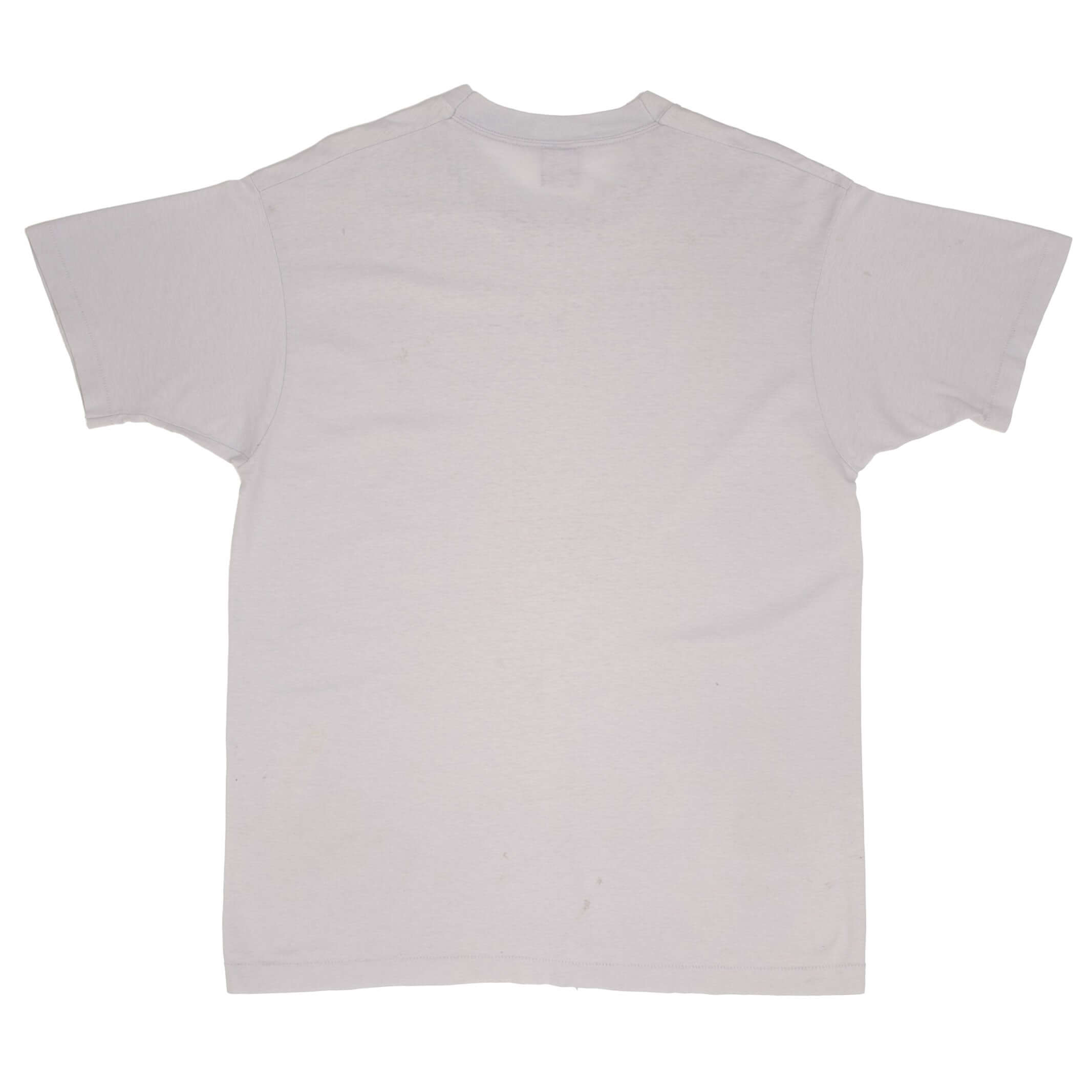 Vintage Indy Car Racing Indianapolis 500 1990 Tee Shirt Size Large Made In USA With Single Stitch Sleeves