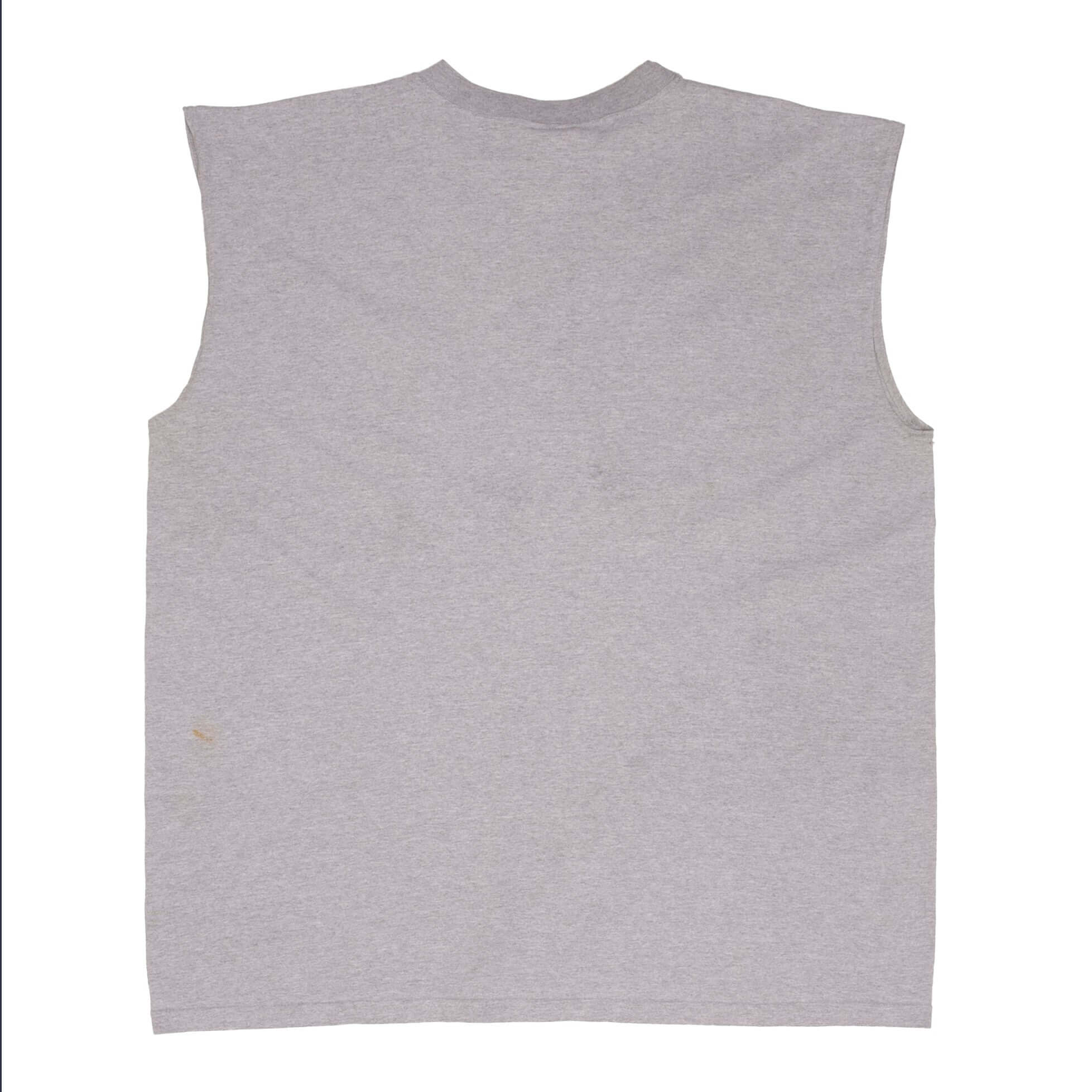 Vintage Nike NBA Los Angeles Lakers 1990s Nike Team Gray Tank Top Tee Shirt Size XL