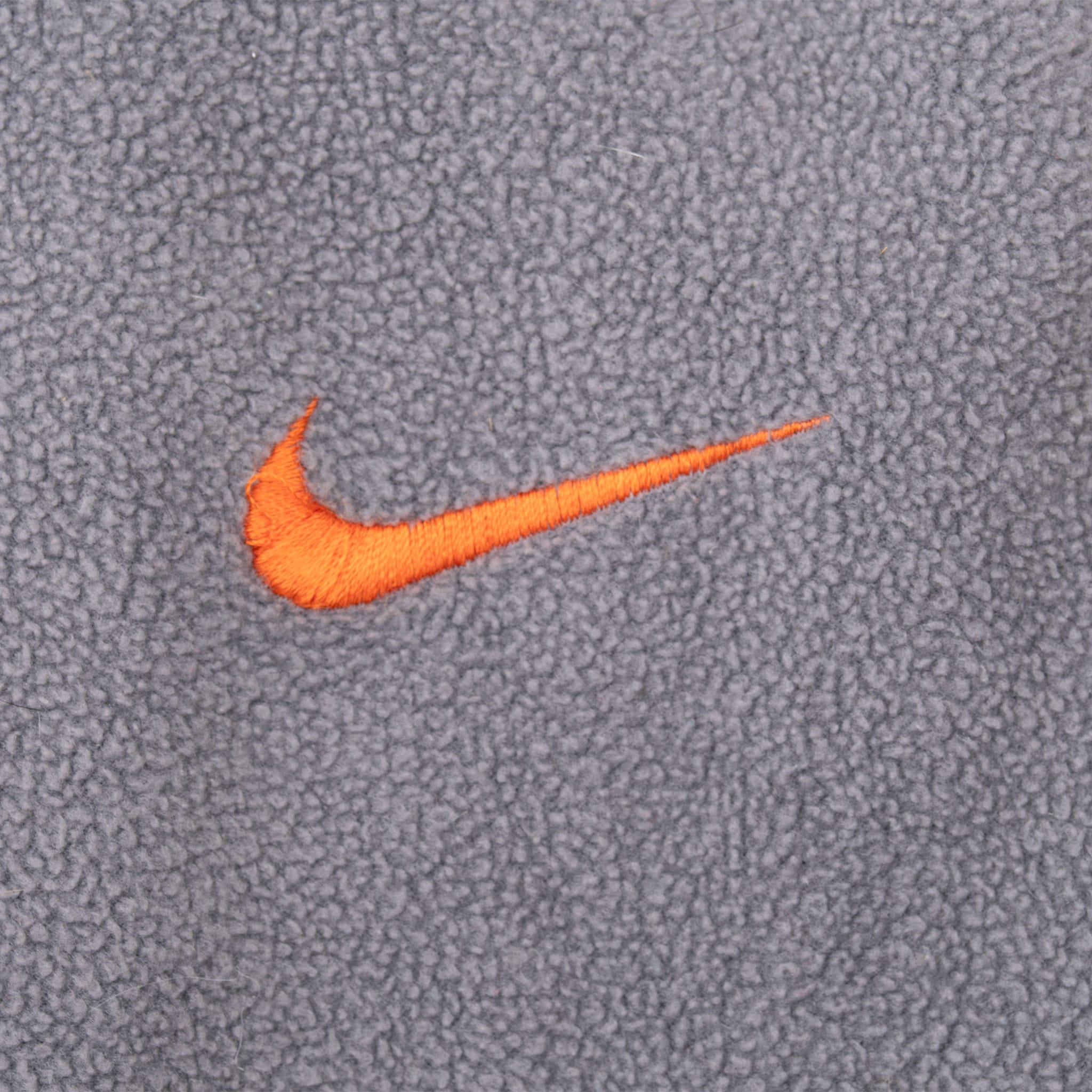 VINTAGE NIKE CLASSIC SWOOSH GREY ORANGE FLEECE TRACK PANTS 2000S XL