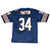 Vintage Nfl Chicago Bears Michael Pyton #34 Mitchell & Ness Throwback Jersey 1983 Size 50