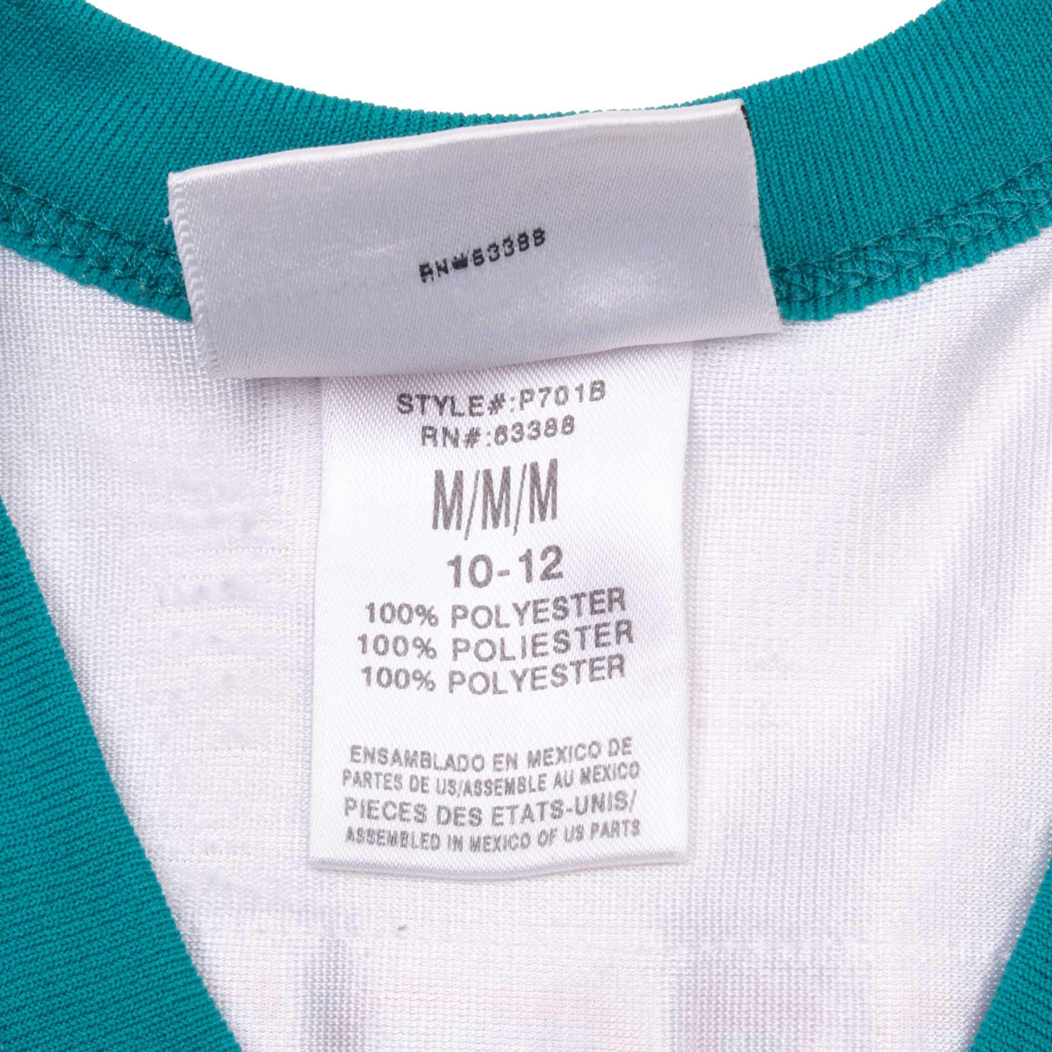 Vintage Nfl Miami Dolphins Z. Thomas #54 Puma Jersey 2000S Size Medium Youth