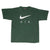 Vintage Nike Air Big Swoosh Green Tee Shirt 1990S Size Large