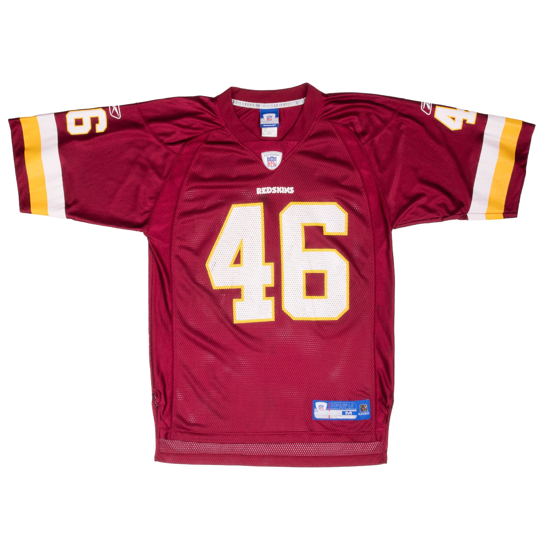 Vintage Nfl Washington Redskins Betts #46 Reebok Jersey 2000S Size Medium