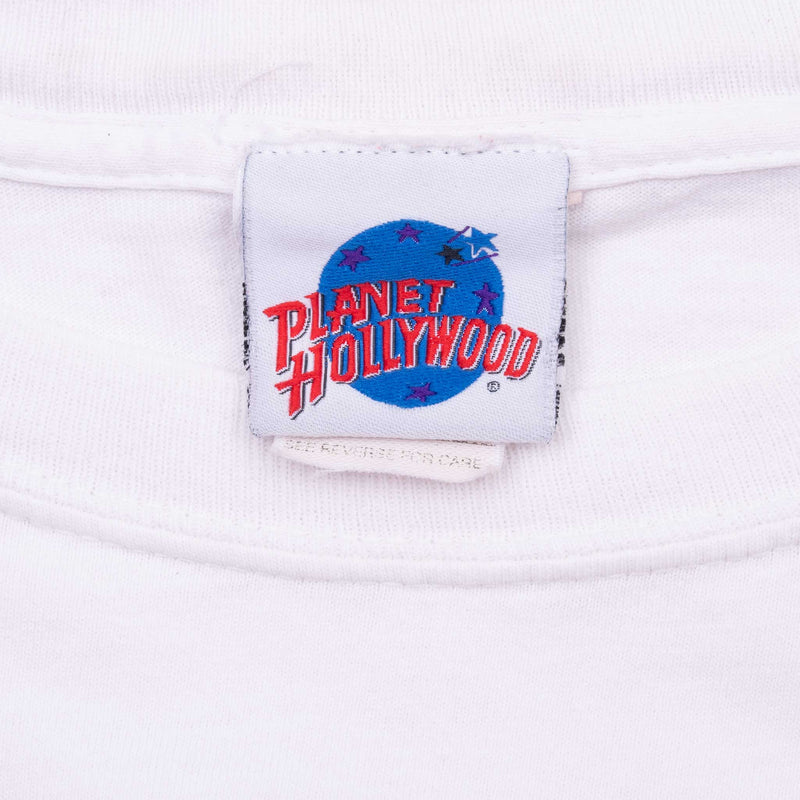 Vintage Planet Hollywood Orlando 1991 Tee Shirt Size XL Made In Usa
