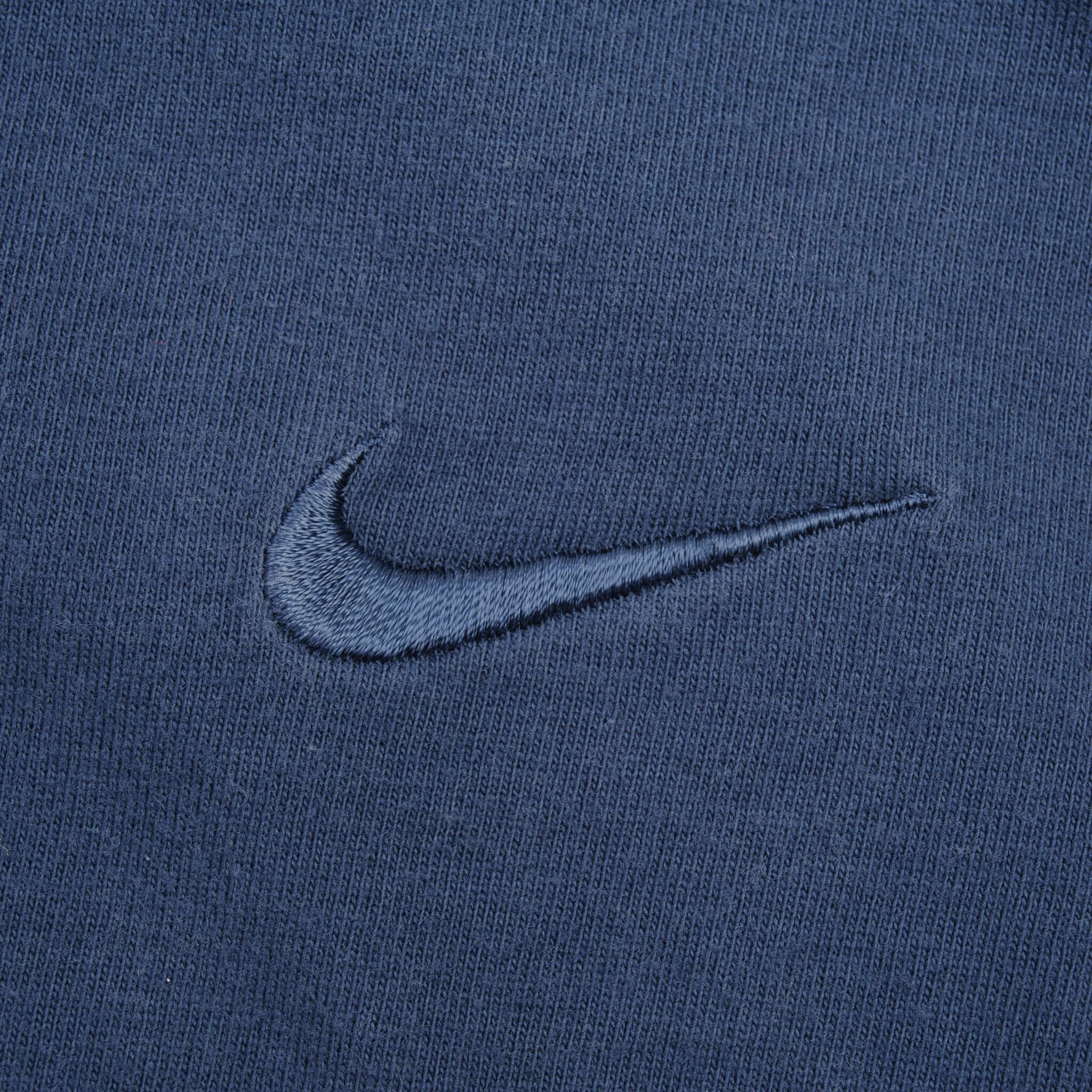 Vintage Nike Classic Swoosh Blue Polo Shirt 1990S Size XL