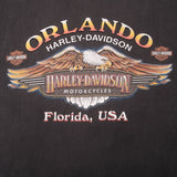 Vintage Harley Davidson Motor Cycles Orlando Florida 2000 Size Large Made In USA