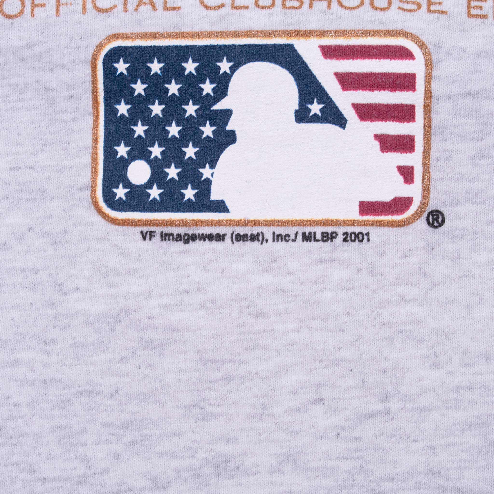 Vintage Mlb Arizona Diamondbacks World Series 2001 Tee Shirt Size XL