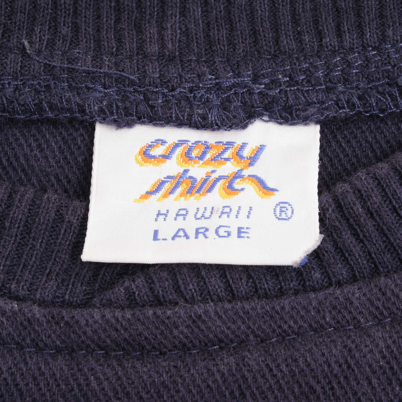Vintage Surf Crazy Shirt Laguna Beach Sweatshirt 1990S Size Large Made In USA
