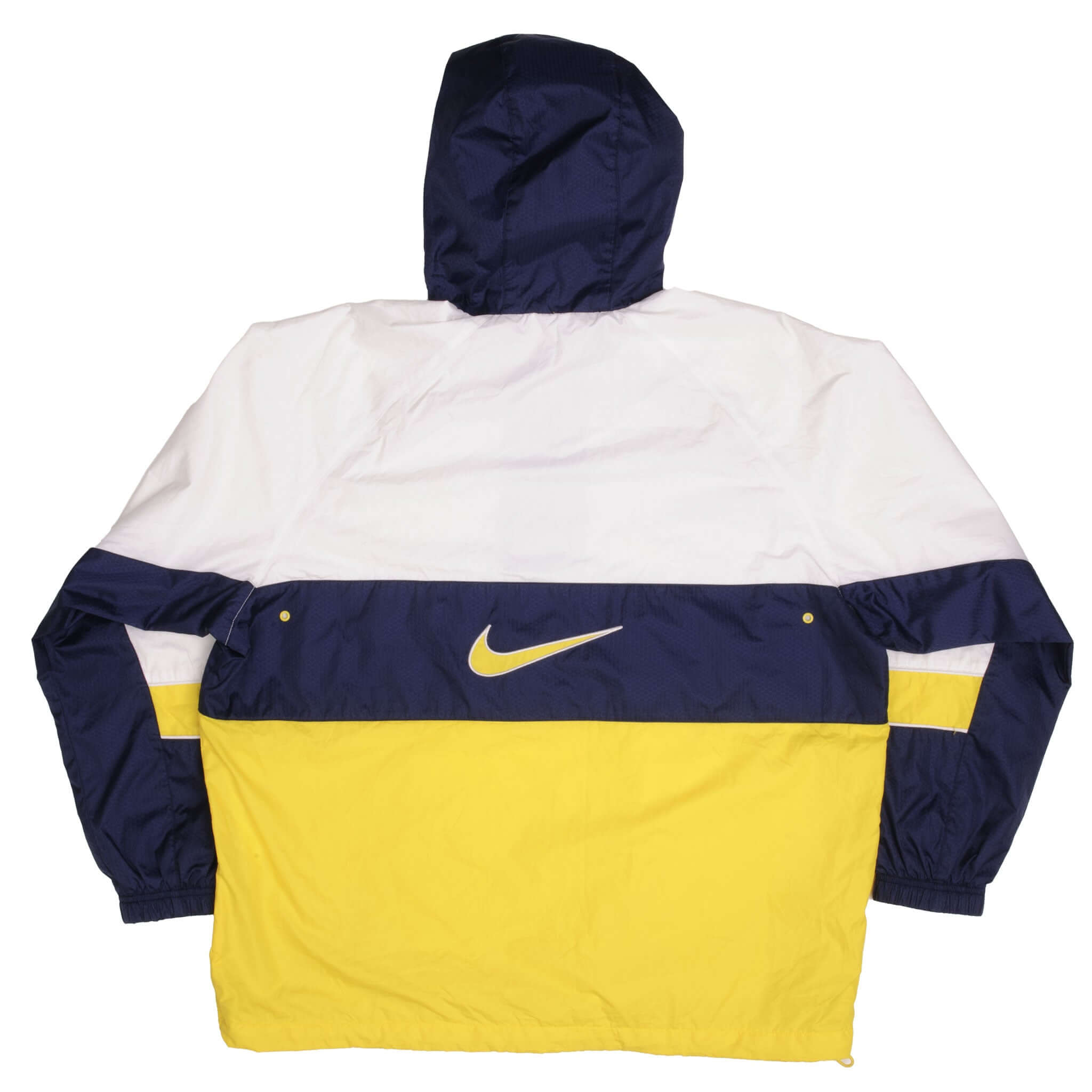 Vintage Nike Big Swoosh Pullover Windbreaker Jacket 2000s Size Large