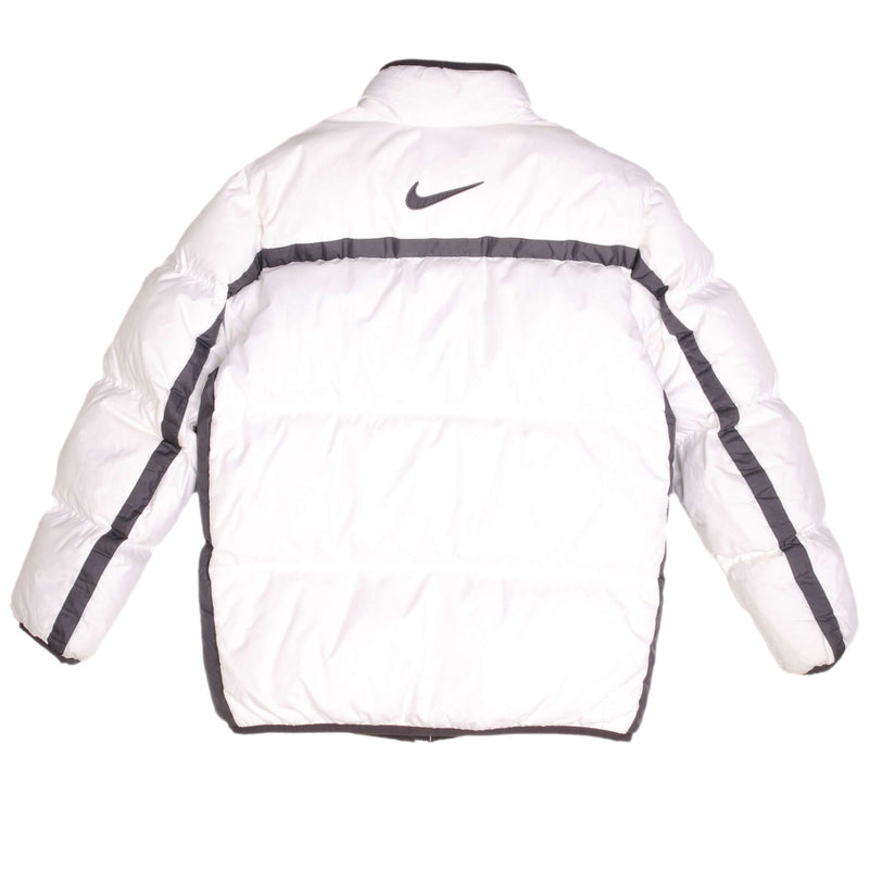 Vintage Nike Big Swoosh Puffer Jacket 2000s Size Medium