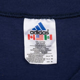 Vintage Adidas 1990S Navy Blue Tee Shirt Size XL