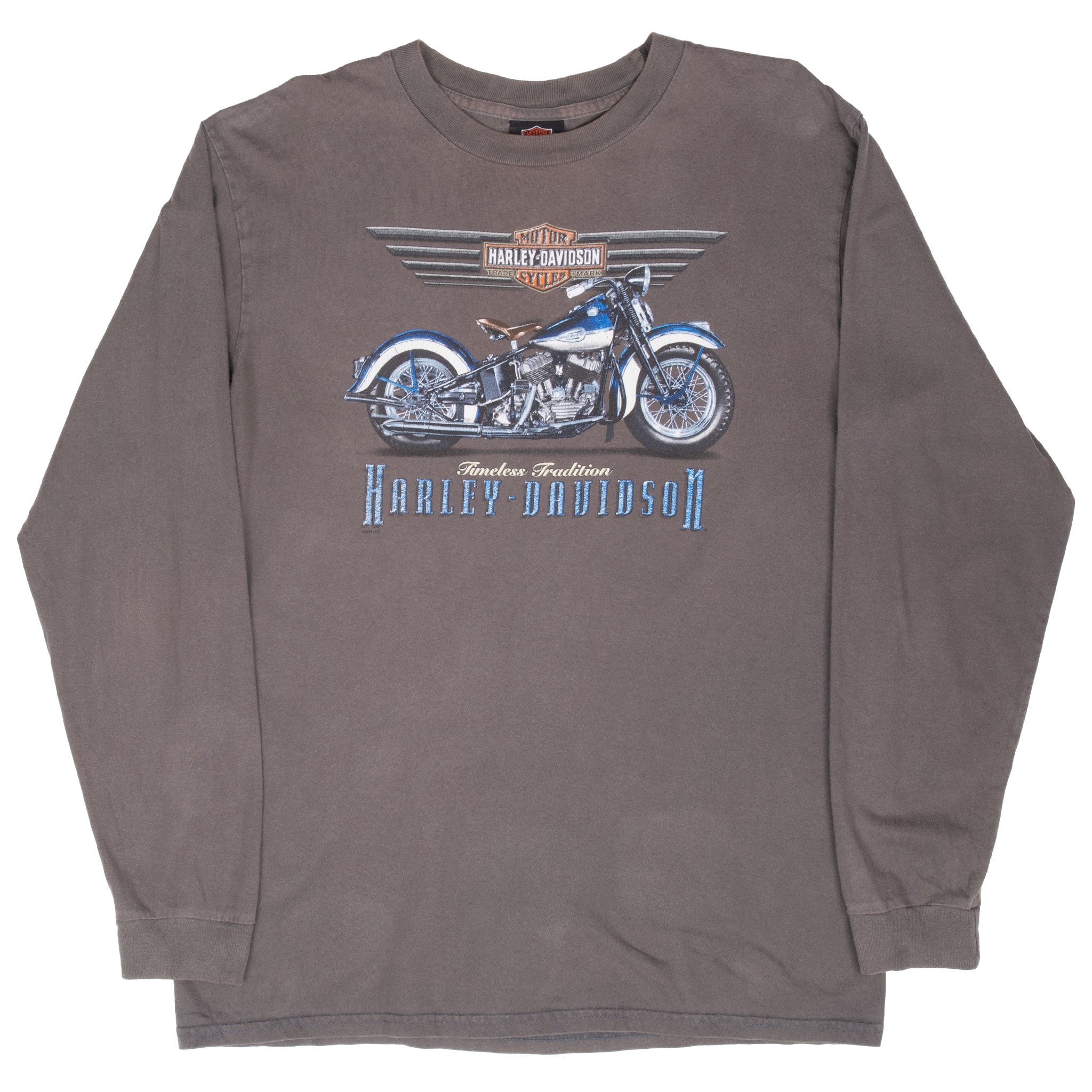 Vintage Harley Davidson Atlantic City New Jersey 2008 Long Sleeve Tee Shirt Size Large