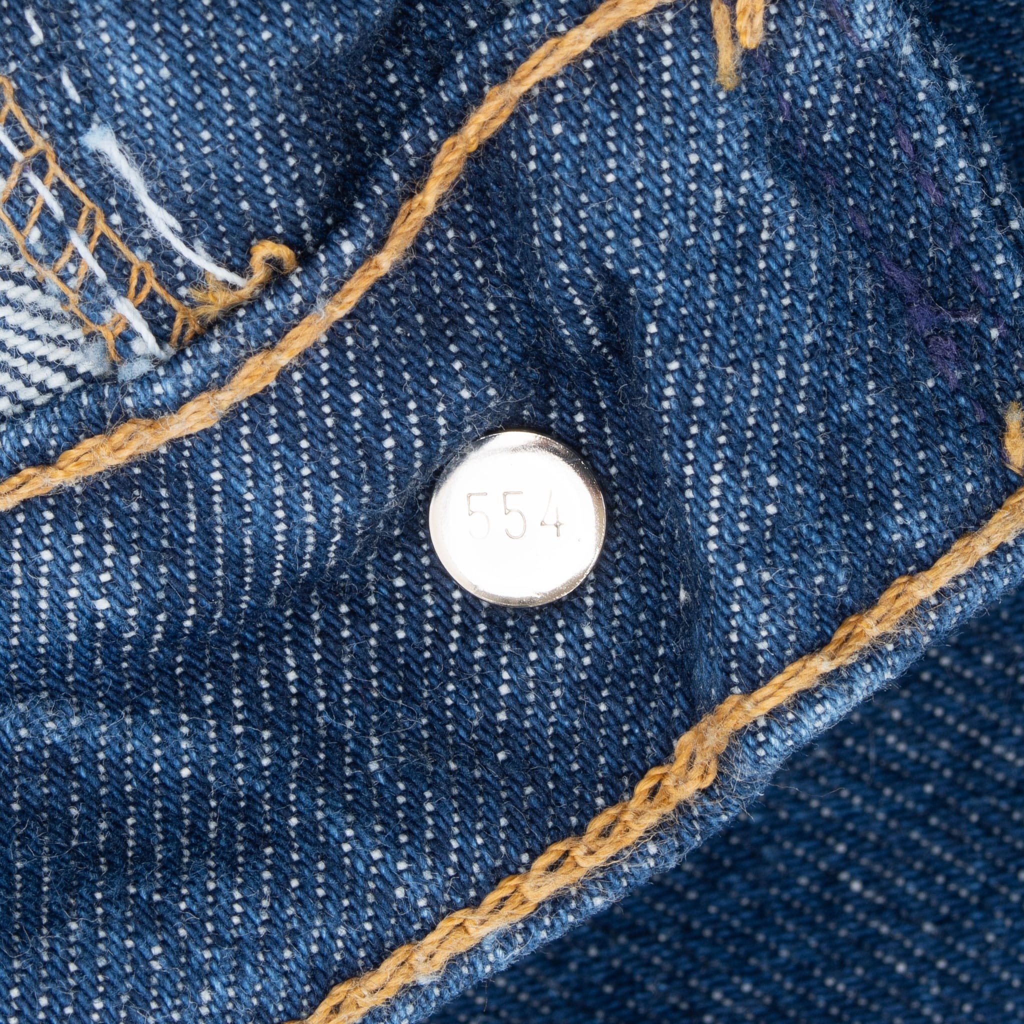 Vintage Levis 517 Orange Tab Indigo Dark Wash Jeans 32X36 Made In Usa Deadstock

Back Button #554