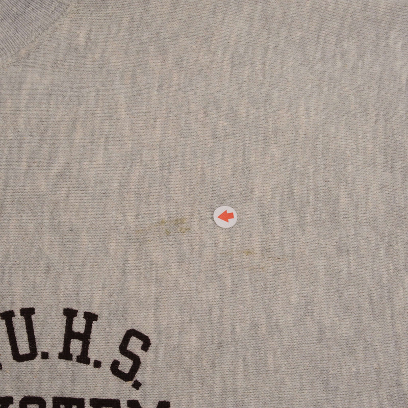 VINTAGE CHAMPION P.U.H.S SYSTEM REVERSE WEAVE SWEATSHIRT 1970S XL MADE IN USA