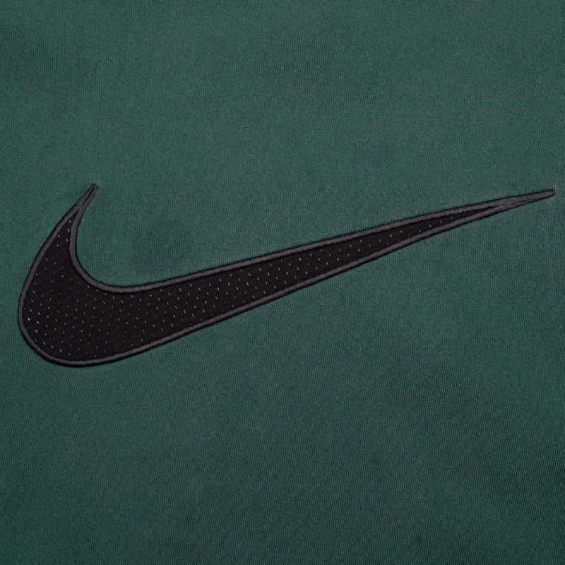 Vintage Nike Big Swoosh Green Sweatshirt 1990S Size Large Made In Usa