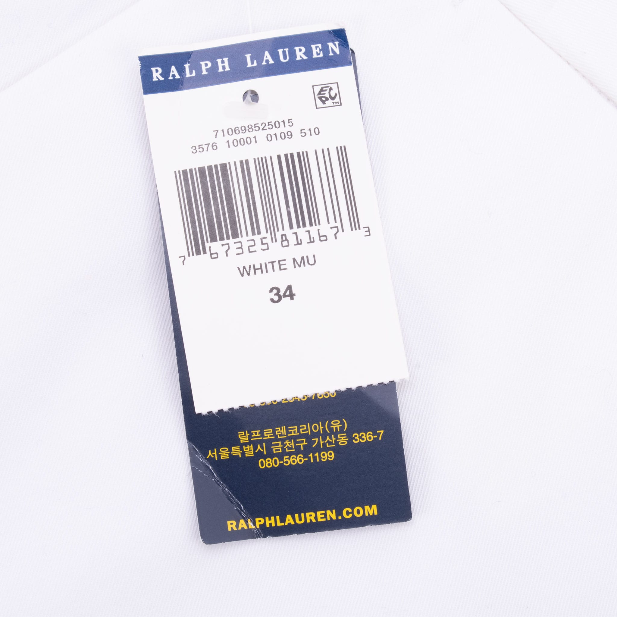 Vintage Ralph Lauren Polo 1967 1987 White Shorts Size 34 Deadstock