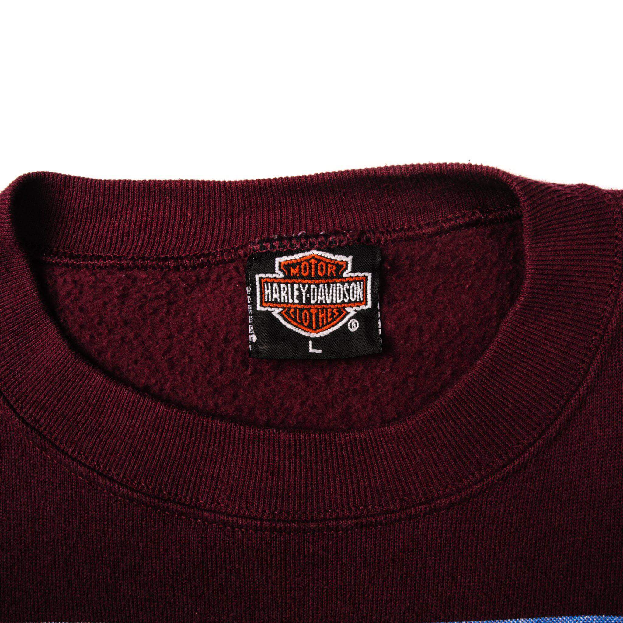 VINTAGE HARLEY DAVIDSON SWEATSHIRT SIZE LARGE MADE IN USA